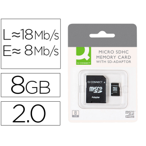 Memoria sd micro q-connect...