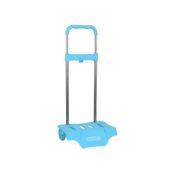 Carro portamochilas celeste...