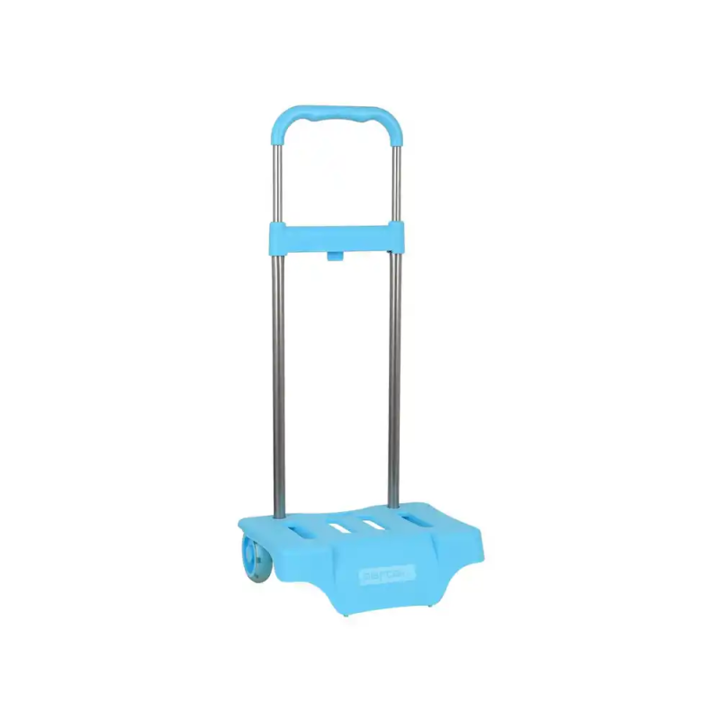 Carro portamochilas celeste 300x230x525 mm