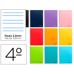 Cuaderno espiral liderpapel...