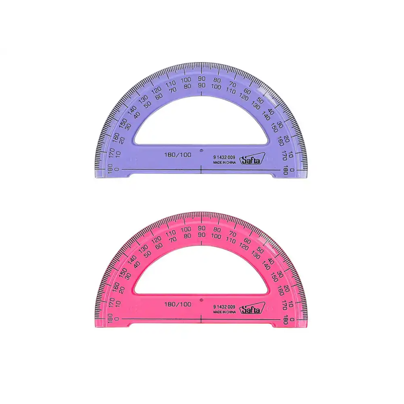 Semicirculo plastico colores surtidos