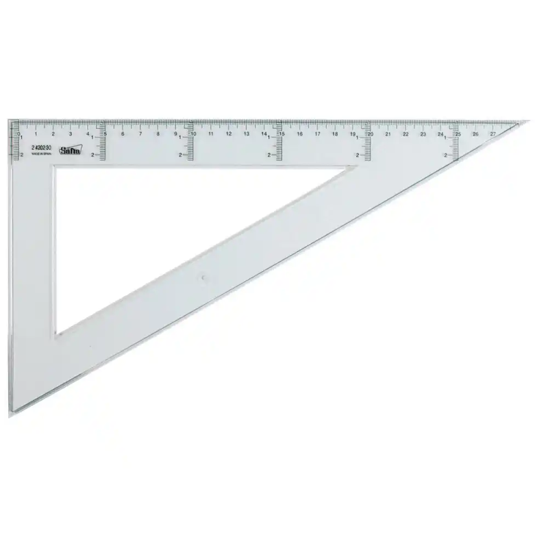 Cartabon transparente 30 cm