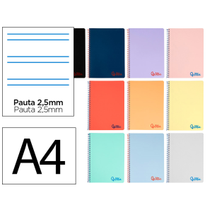 Cuaderno espiral liderpapel...