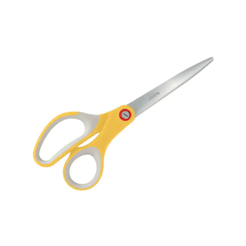 Tijeras leitz cosy 205 mm color amarillo