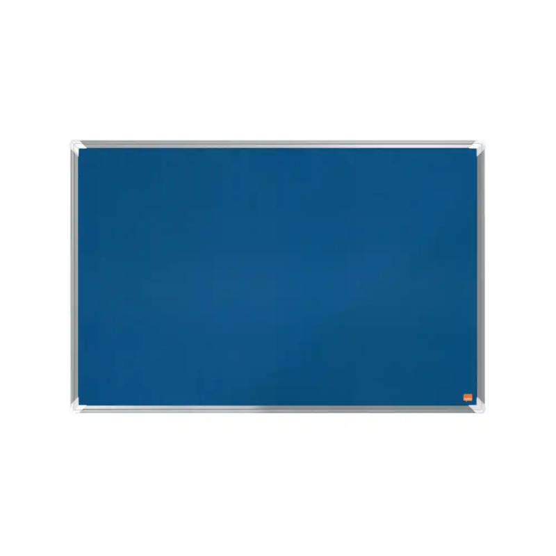 Tablero de anuncios nobo premium plus fieltro azul 900x600 mm
