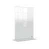 Portaposter nobo acrilico transparente sobremesa din a4