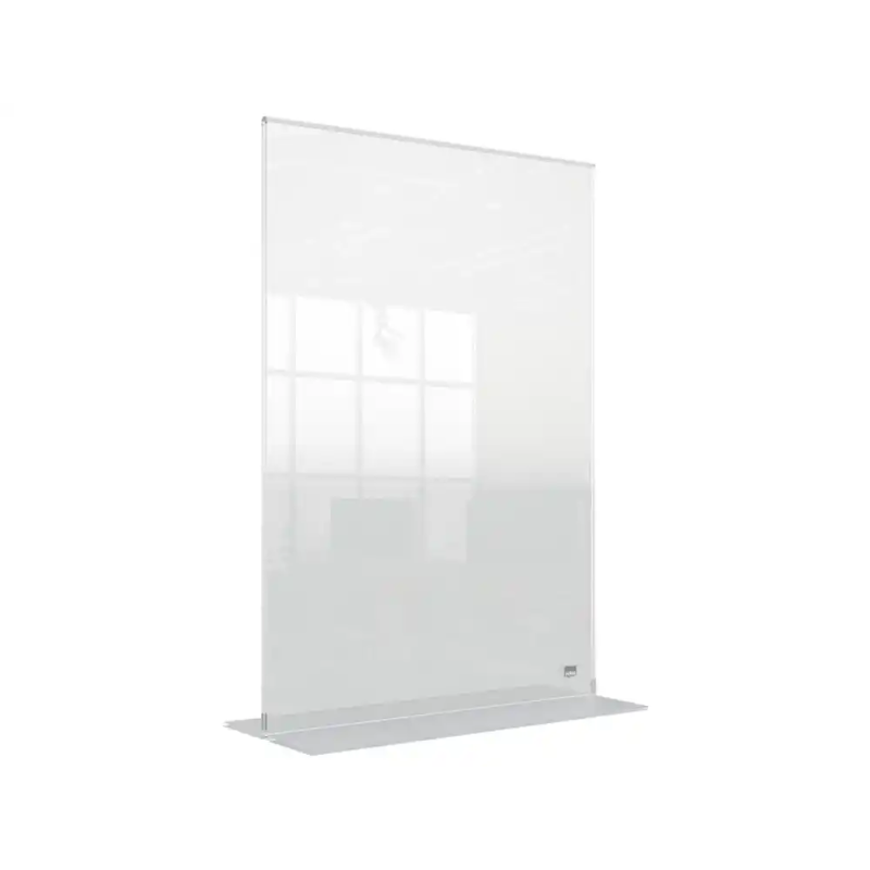 Portaposter nobo acrilico transparente sobremesa din a3