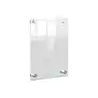 Portaposter nobo acrilico transparente mural din a5