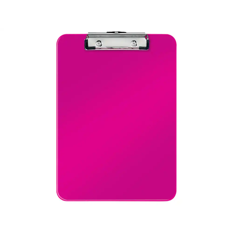 Portanotas leitz wow poliestireno din a4 color fucsia