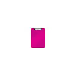 Portanotas leitz wow poliestireno din a4 color fucsia