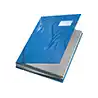 Portafirmas leitz gama sign con fuelle 18 departamentos acabado soft grip color azul