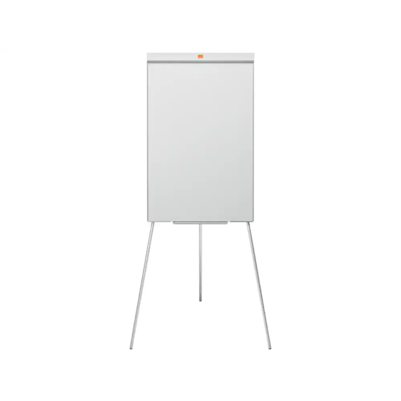 Pizarra blanca nobo classic nano clean con tripode para convenciones acero magnetico 184,5x68x70 cm