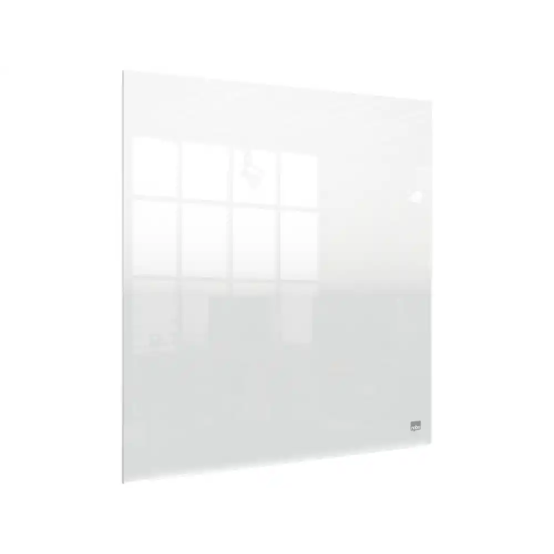 Pizarra acrilica nobo sobremesa o mural transparente 45x45 cm