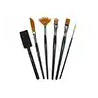 Pinceles tecnicos derwent set de 6 unidades surtidos