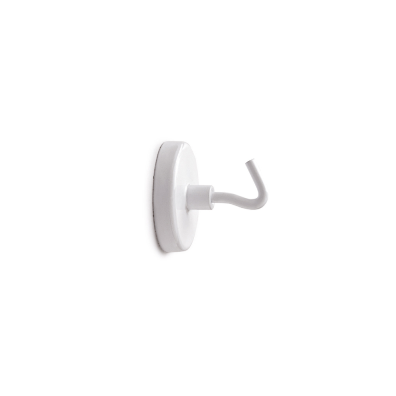 Iman maul de potencia con gancho 36 cm diametro peso max. 6 kg color blanco pack de 5 unidades