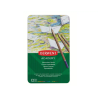 Lapices de colores acuarelable derwent caja metalica 12 unidades colores surtidos