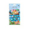 Pegatinas imaginovo cute animales granja con relieve 190x105 mm en blister