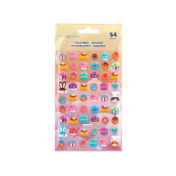 Pegatinas imaginovo dulces magic dreams con relieve 190x105 mm en blister