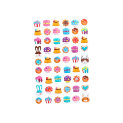 Pegatinas imaginovo dulces magic dreams con relieve 190x105 mm en blister