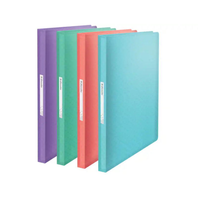 Carpeta esselte colour breeze escaparate din a4 tapa flexible 80 fundas polipropileno colores