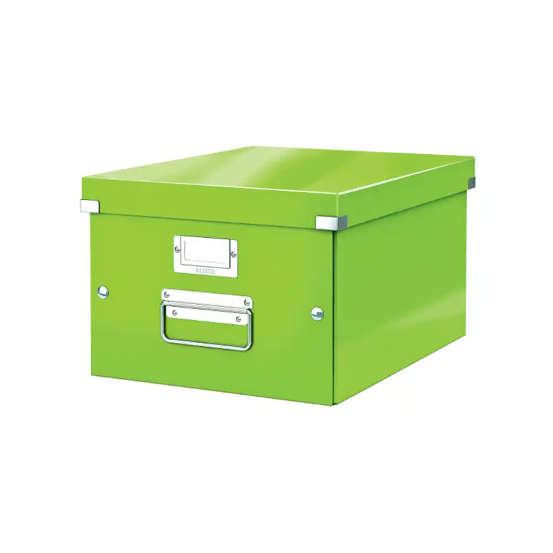 Caja leitz click&store mediana color verde 281x200x369 mm