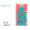 Pegatinas imaginovo kids circo goma eva 190x105 mm en blister
