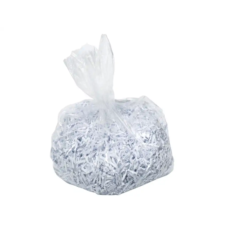 Bolsa de residuos fellowes para destructora de documentos 40 litros caja de 100 unidades