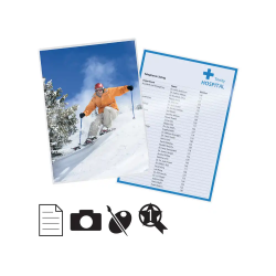 Bolsa de plastificar ibico din a5 2x75 mc caja de 100 unidades