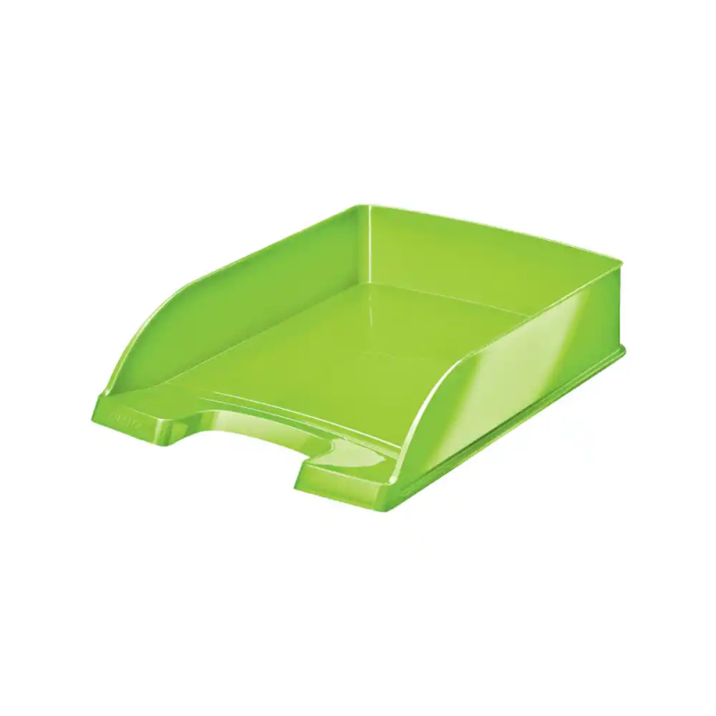 Bandeja sobremesa plastico leitz wow vertical color verde 255x70x357 mm