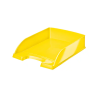 Bandeja sobremesa plastico leitz wow vertical color amarillo 255x70x357 mm