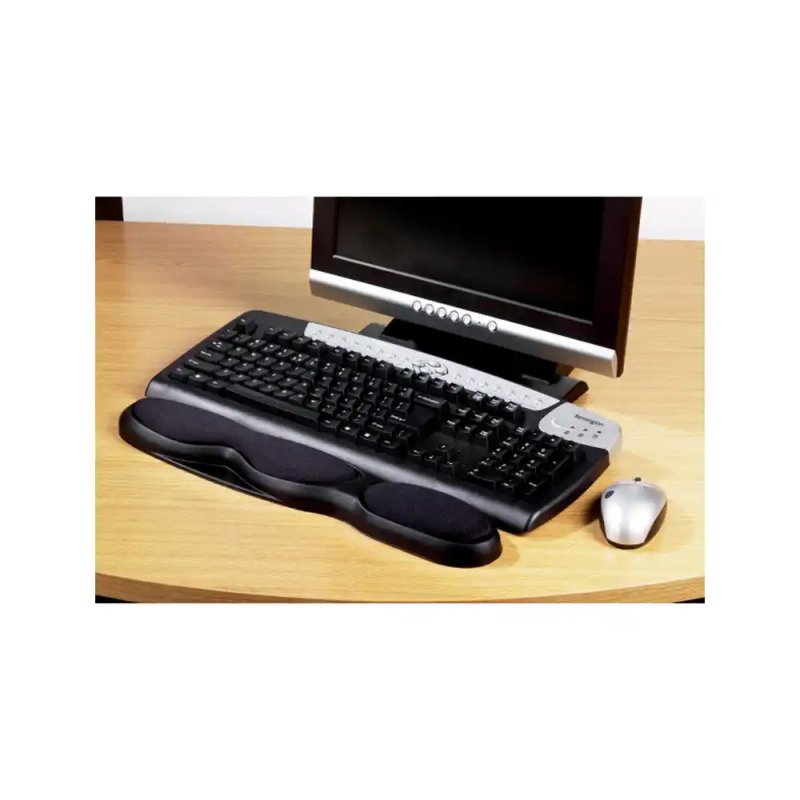 Reposamuñecas kensington gel teclado color negro 130x35x575 mm