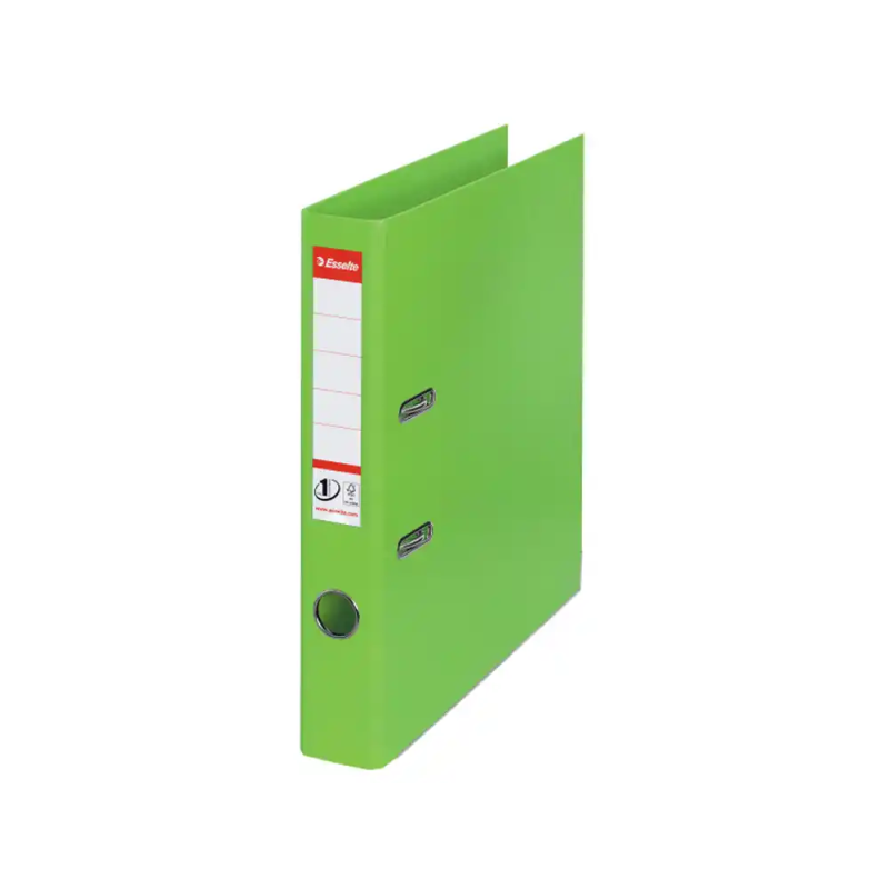 Archivador de palanca esselte n 1 din a4 carton forrado lomo 50 mm color verde vivida