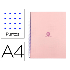 Cuaderno espiral a4 micro...