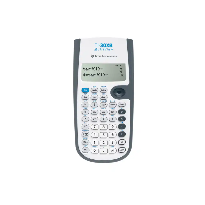 Calculadora cientifica texas instruments ti-30xb multiview 4 lineas 16 digitos