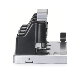 Taladrador rexel hd 4150 gran capacidad 4 taladros color plata/negro capacidad 150 hojas