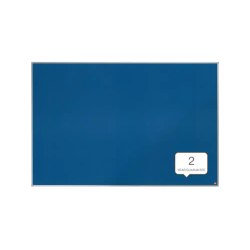 Tablero de anuncios nobo essence de fieltro azul 1800x1200 mm