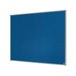 Tablero de anuncios nobo essence de fieltro azul 1200x900 mm