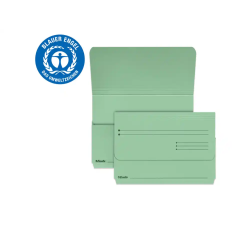 Subcarpeta cartulina esselte pocket folio color verde 275 gr