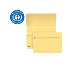 Subcarpeta cartulina esselte pocket folio color amarillo 275 gr