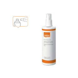 Limpiador de pizarra blanca nobo bote pulverizador de 250 ml