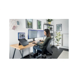 Reposapies kensington smartfitásolemate pro elite ergonomic color gris 530x120x340 mm