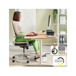 Reposapies leitz ajustable de escritorio ergo color gris 508x135x300 mm