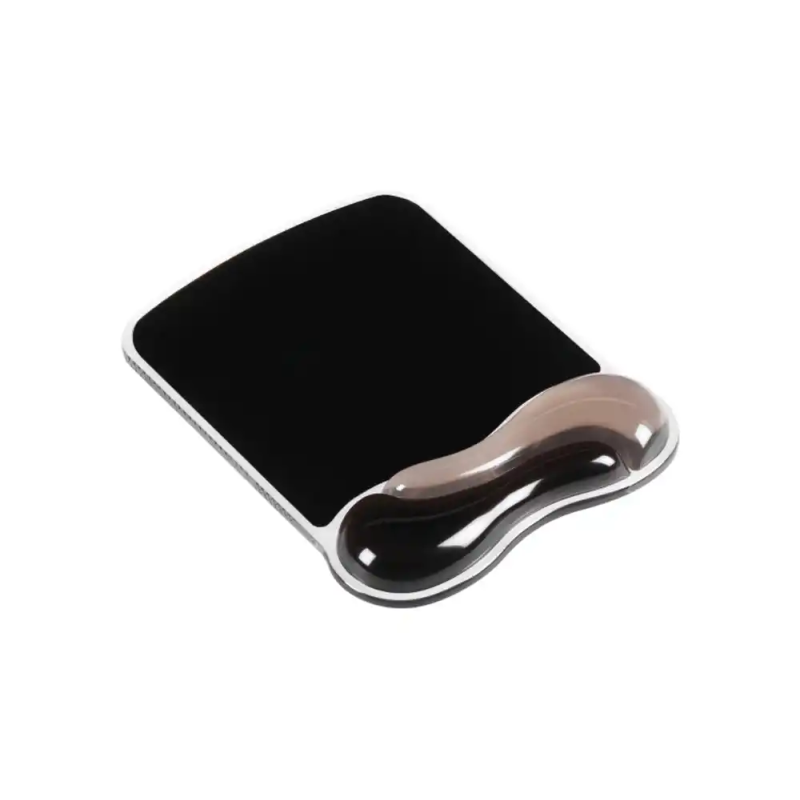 Reposamuñecas kensington duo gel teclado color negro/gris 240x182x25 mm