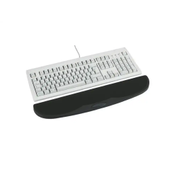 Reposamuñecas esselte ergonomico relleno de gel color negro 100x30x530 mm