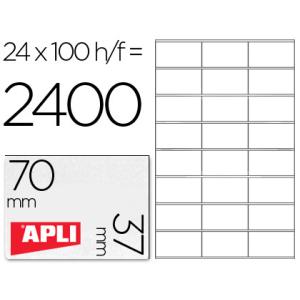 Etiqueta adhesiva apli 1273...