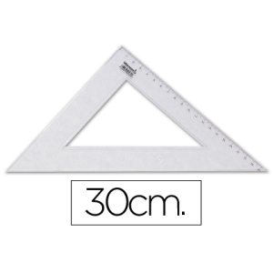 Escuadra liderpapel 30 cm...