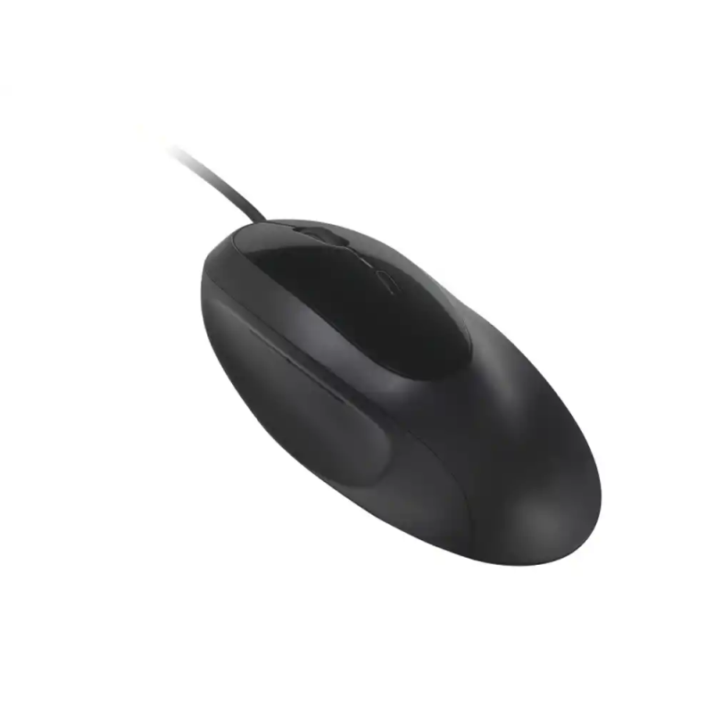 Raton kensington optico pro fit ergo 5 botones 3200 dpi con cable color negro