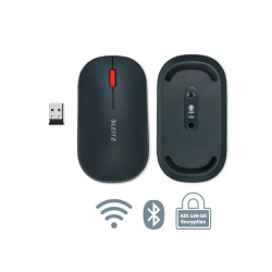 Raton leitz cosy inalambrico dual 4000 dpi usb-a nano 2,4 ghz color gris