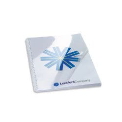 Tapa encuadernacion gbc pvc transparente cristal 150 micras din a4 pack de 100 unidades