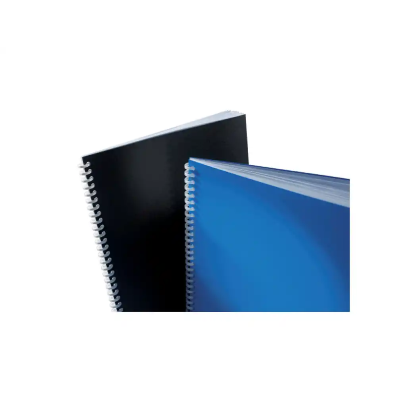 Tapa encuadernacion gbc polipropileno polycover opaca 500 micras din a4 color azul pack de 100 unidades
